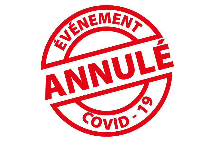 Annulation Evénement face au Coronavirus